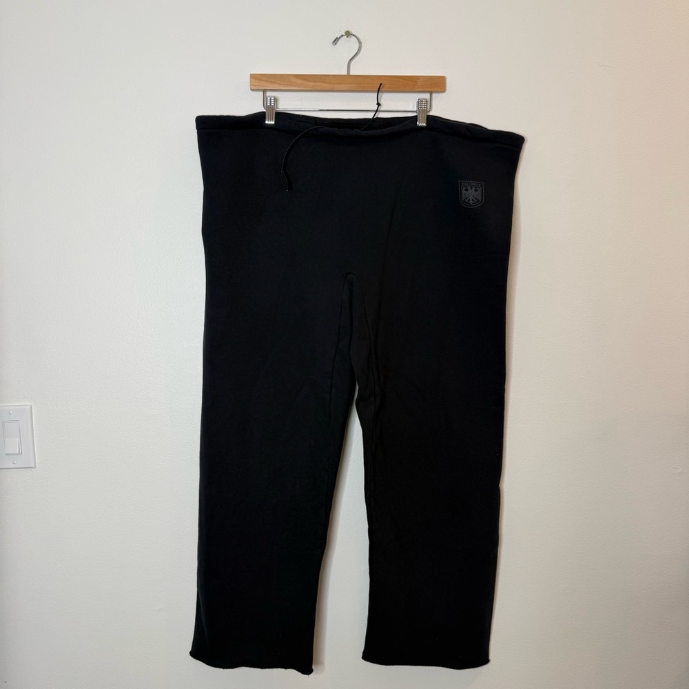 Vultures Kanye West Sweatpant Joggers in black heavyweight cotton size 3 XL